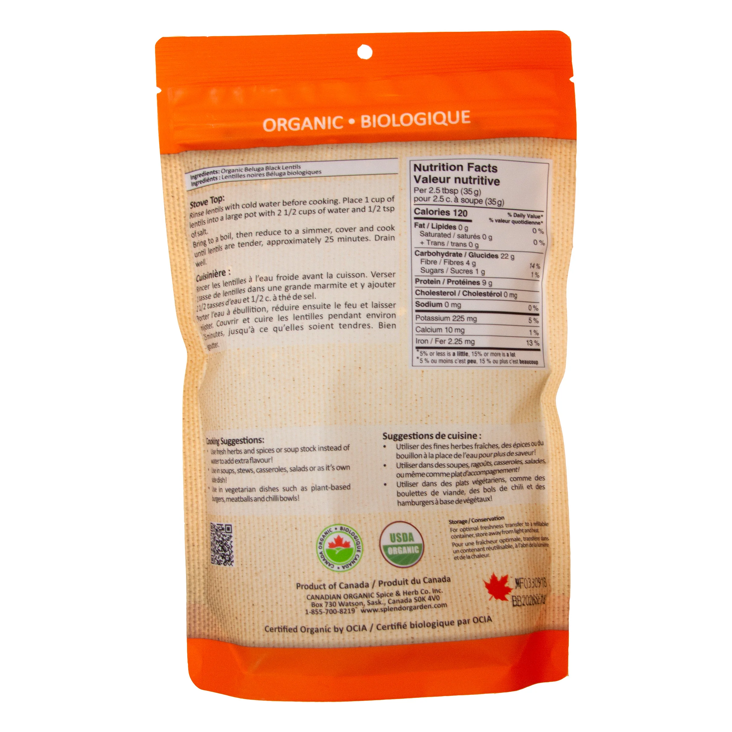 Wholesale Beluga Black Lentils - Image 3