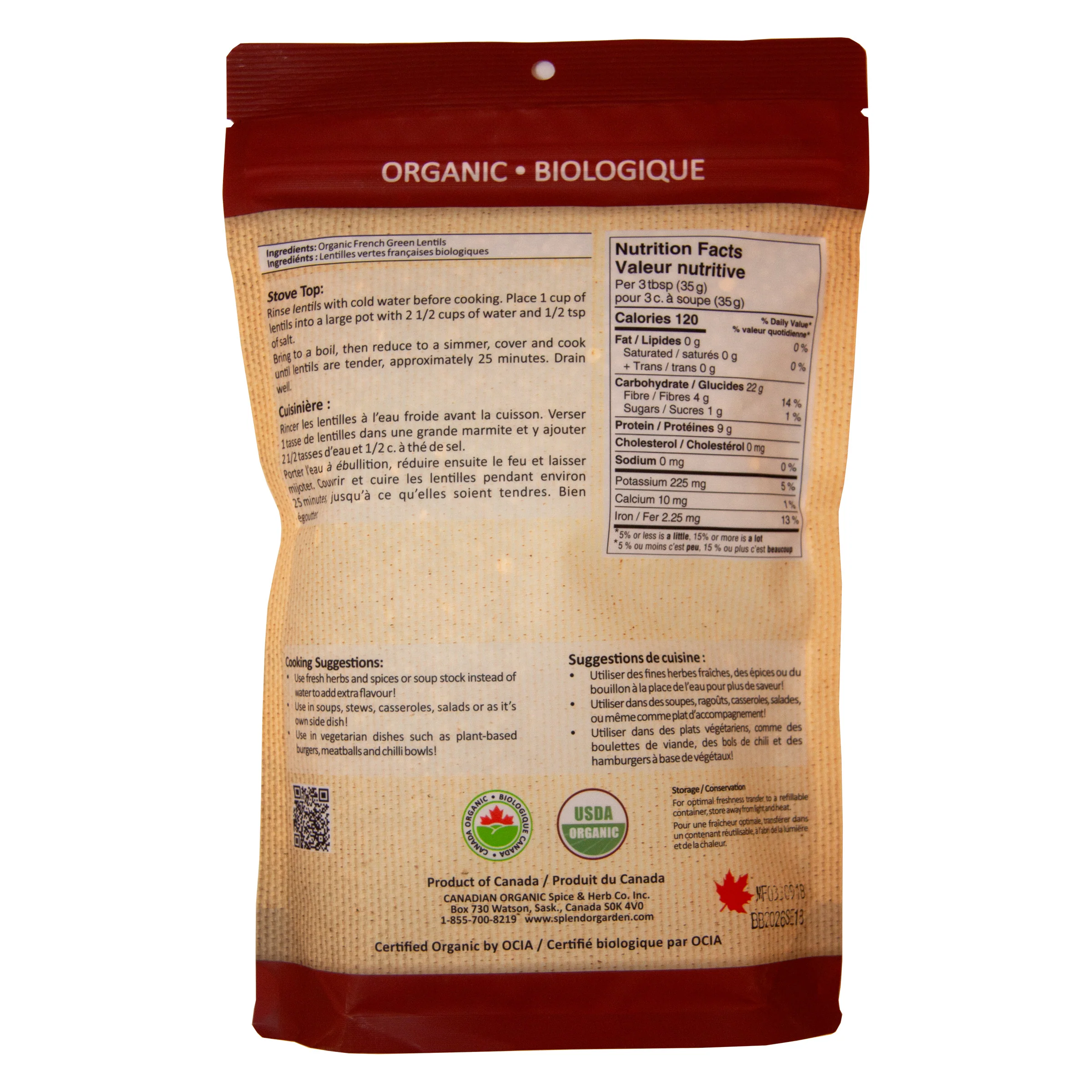 Wholesale French Green Lentils - Image 3
