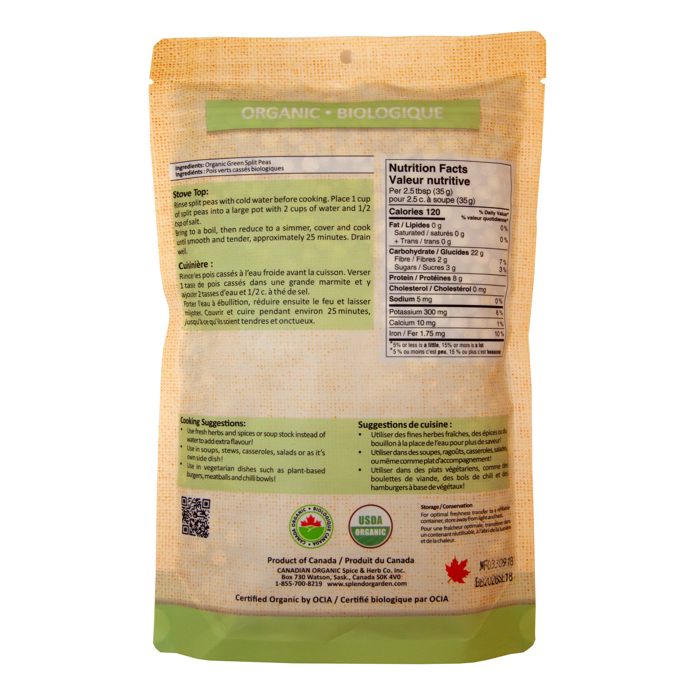 Wholesale Green Split Peas - Image 3