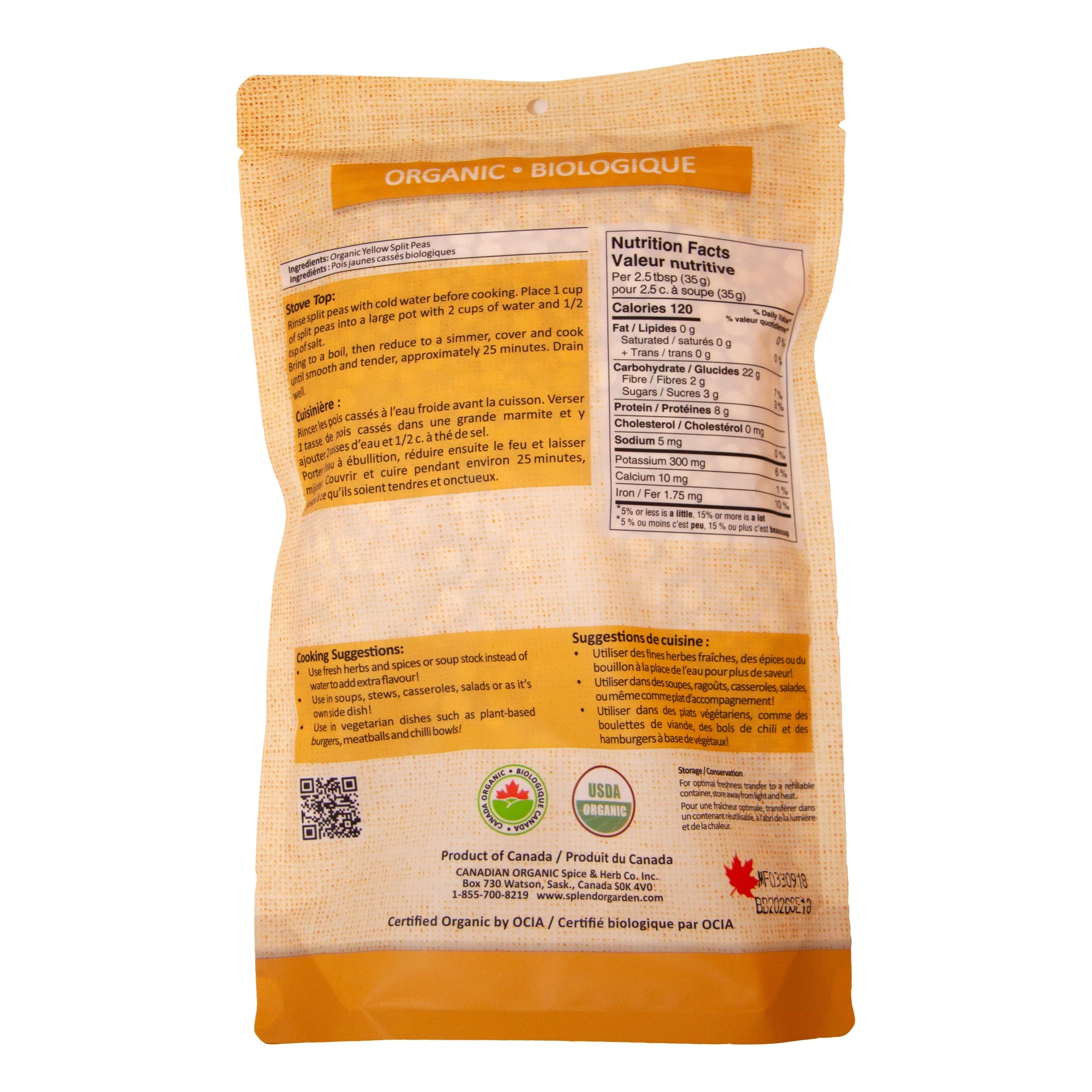 Yellow Split Peas - Image 3